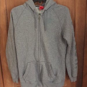 Nike Gray Zip
